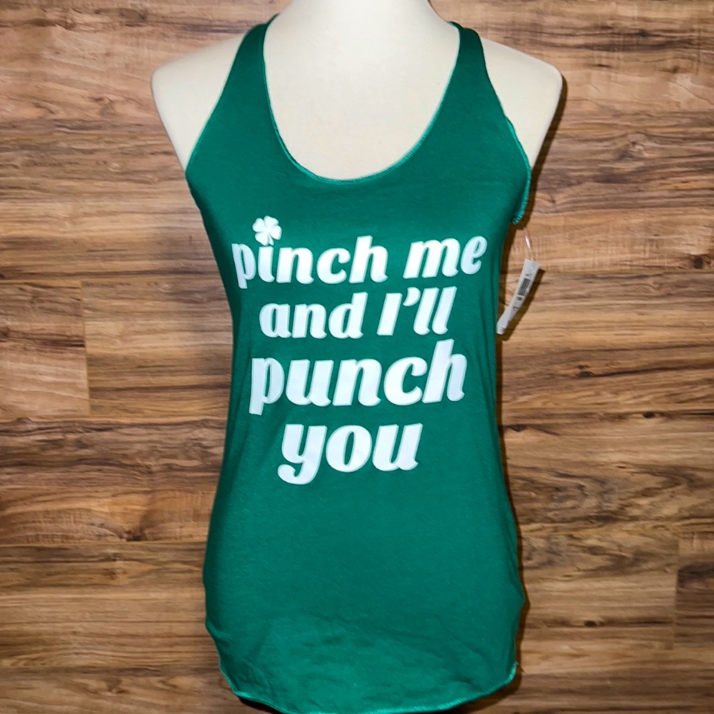 NWT Hot Topic Saint Patrick Day tank 🍀 size XS